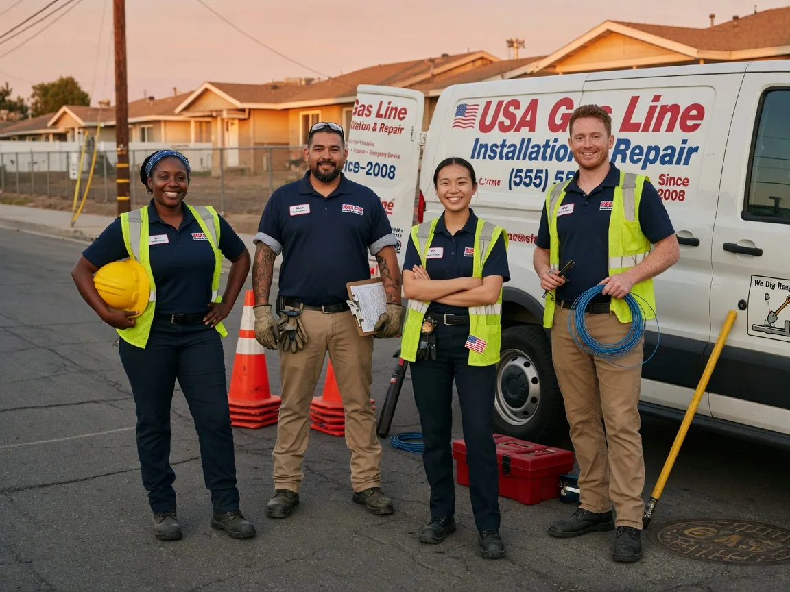 Gas Line Installation company in Enloe, TX